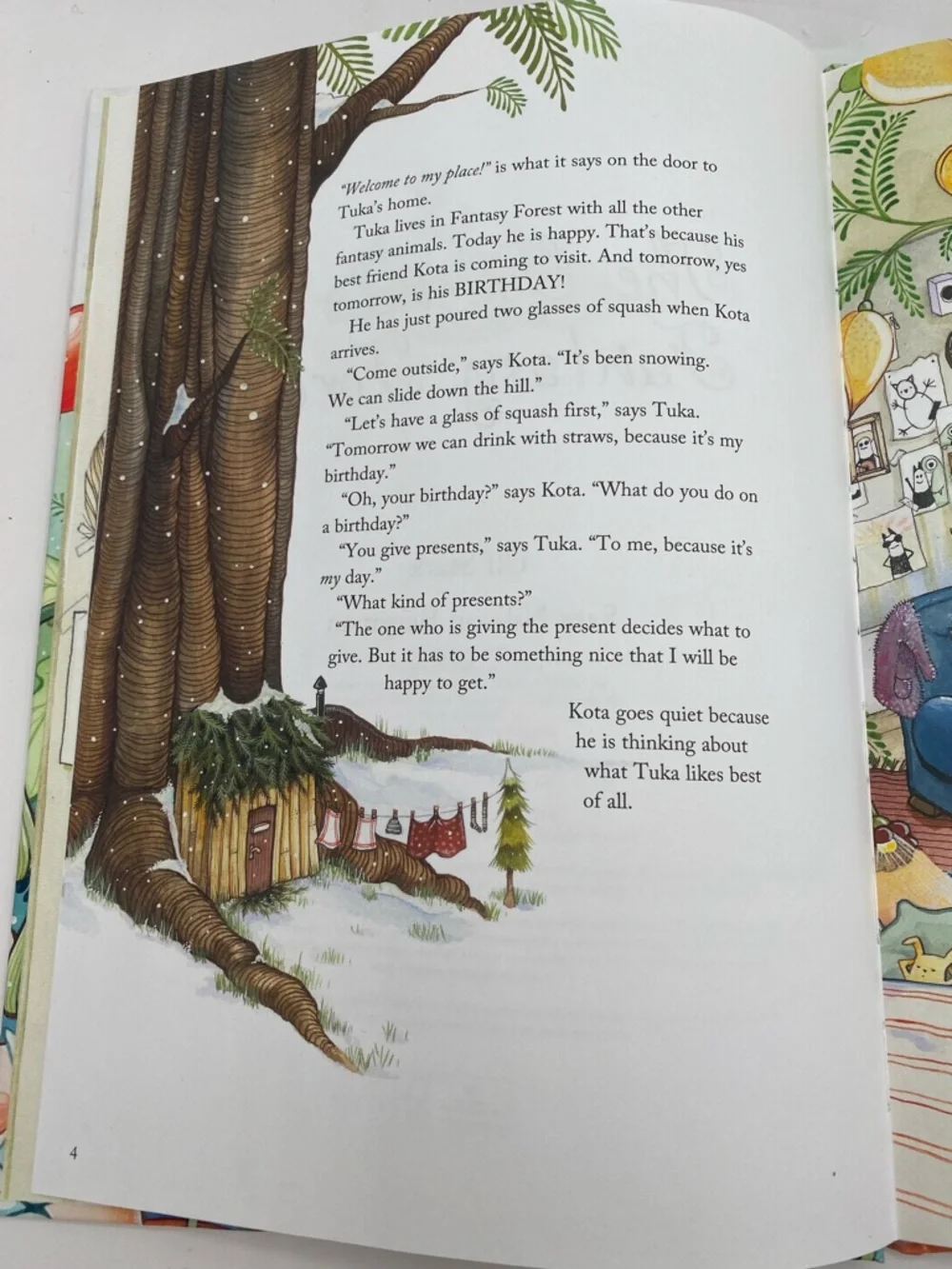 IKEA The Friends in Fantasy Forest Children's Hardcover Book Ulf Stark Sagoskatt